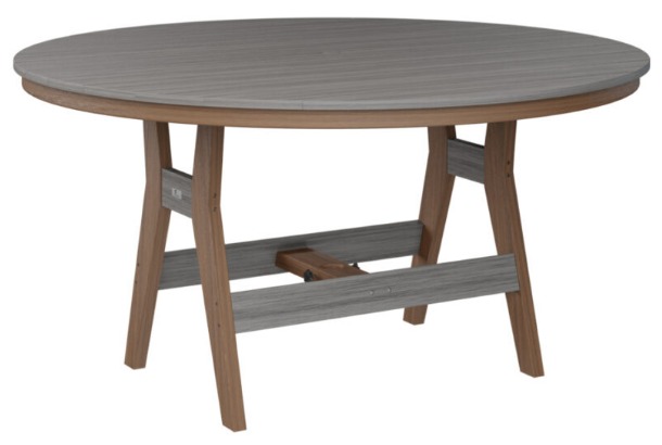 Berlin Gardens Harbor 60" Round Table Dining Height (Natural Finish)